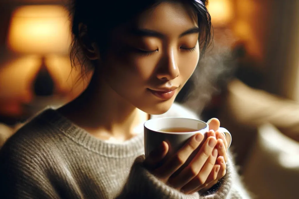 Mind control techniques: drinking tea