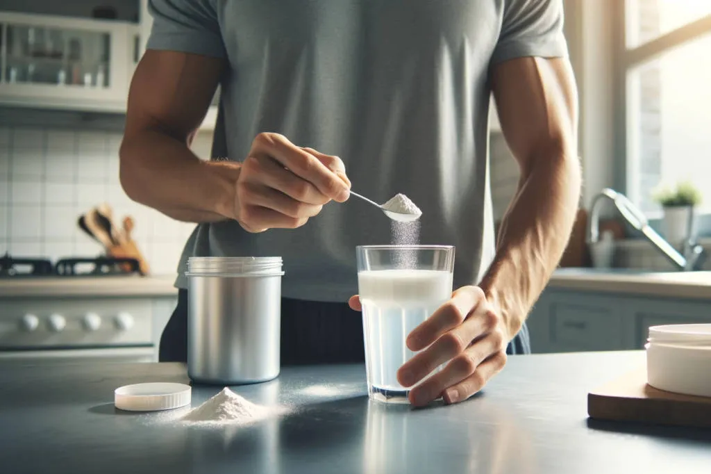 mixing collagen with water