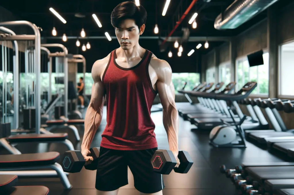 guy in a gym