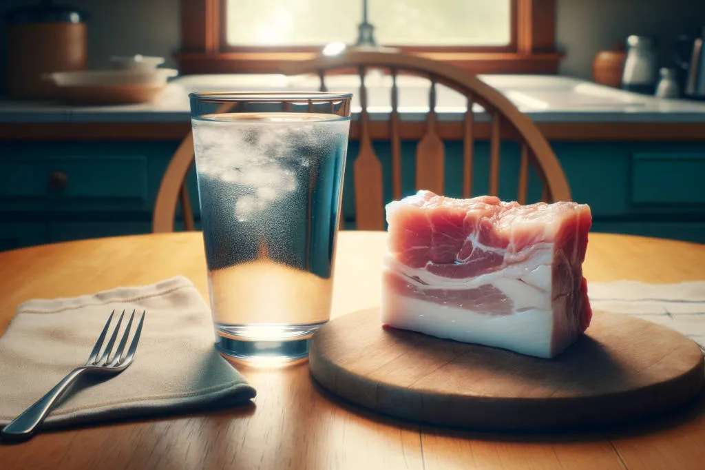 water and fat